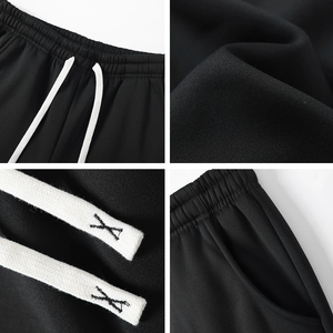 Pantalones Casuales de Lona para Hombre, 4 Piezas, Color Sólido, Resistentes al Viento y Transpirables, Pantalones Deportivos para Correr con Cordones en los Tobillos, para Todo el Año - Product Image 4