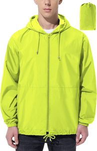 Unisex Gray Windproof Safari <b>Jacket</b> Casual <b>Pullover</b> Solid Color Lightweight Winter Wear Polyester Front Pocket - Product Image 4