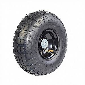 Roue pneumatique à crampons Caldwell fabriquée en Thaïlande 10" 3.50-4 - Nettoyeur haute pression, pulvérisateur, chariot à main, chariot, chariot à roulettes et wagon - Product Image 2