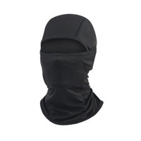Penutup Wajah Balaclava Anak Warna Hitam, Anti Angin, Bernapas, Tahan Air, Masker Ski Outdoor Unisex, Dapat Disesuaikan, 100% Sesuai Gambar