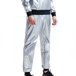 Hot Sale Durable Hooded Waterproof <b>Sauna</b> Suit for Weight Loss Sports Workout Men Women Cheap Nylon Polyester 2 Piece Set - Product Image 4