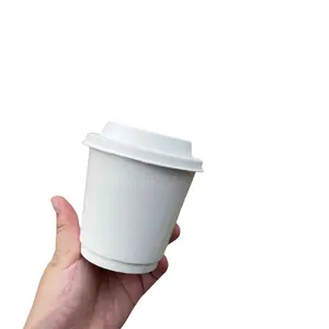 Home compostable Double-wall coffee cup