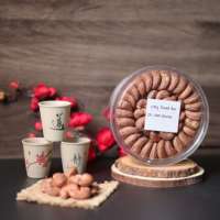 Nueces de Anacardo Tostadas Orgánicas Premium de Vietnam, Certificadas ISO, al por Mayor, Caja de 500g, Sabor Cremoso y Salado, Marca Personalizable de Fábrica