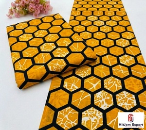 Tela de Algodón Africano Premium con Estampado de Cera, Proveedor Textil de Ankara, Fábrica Personalizada OEM ODM, Exportación de Prendas de Moda - Product Image 3