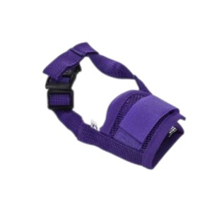 Purple Nylon Adjustable <b>Dog</b> Trainer <b>Collar</b> <b>Small</b> Size Buckle Closure Simple Style All Seasons Pet Accessory - Product Image 1