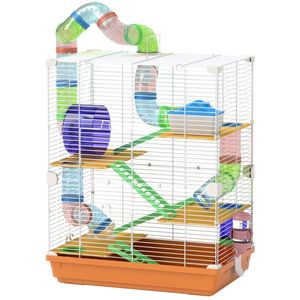 Cage pour animaux de compagnie en acier inoxydable de luxe, motif animal personnalisé pour les races petites, moyennes et grandes, pour l'élevage et l'abri en intérieur - Product Image 5