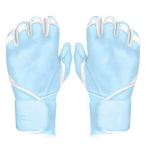 ถุงมือตีเบสบอลแบบกำหนดเอง ดีไซน์ยอดเยี่ยม โลโก้สั่งทำได้ หนังแพะ ใช้ได้ทั้งมือซ้ายและขวา ติดตีนตุ๊กแก ระบายอากาศได้ดี ถุงมือพรีเมียม - Product Image 4