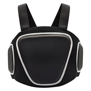 Protège-poitrine unisexe Muay Thai en cuir avec logo personnalisé pour hommes et protège-poitrine de couleur unie - Product Image 1