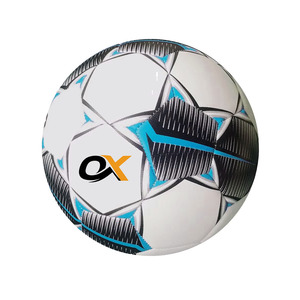 Ballon de football en PU cousu à la machine, personnalisé, pour entraînement professionnel en extérieur, Oxva Industries - Product Image 2