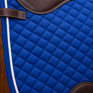Almohadilla de Silla de Montar Azul Rey para Salto, Manta Ecuestre Acolchada Transpirable con Absorción de Impactos, Set Premium de Equipamiento para Caballos - Product Image 2