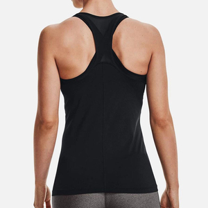 Camisetas sin mangas acanaladas para mujer, de color liso, cuello redondo, informales, transpirables, de algodón tejido, anti-bolitas, deportivas - Product Image 5