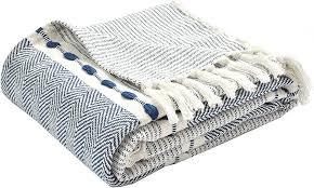 Wholesale Acrylic Knitted Decorative Throw Blanket Printed Pattern <b>Sofa</b> Bed <b>Cover</b> Plain Style by harshit international - Product Image 4