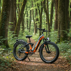 Bicicleta Eléctrica Vakole V26 de 26 Pulgadas con Llantas Gruesas, 250W, Suspensión Completa, Tipo SUV, 48V 20.8Ah, Sensor de Torque, Ideal para Aventuras - Product Image 6