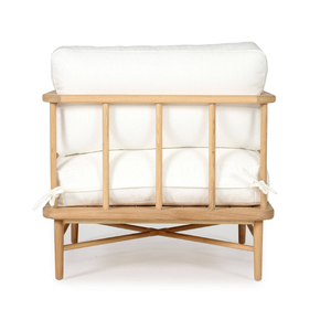 <b>Rustic</b> Style Leisure <b>Chair</b> Sun Lounger with Ottoman Outdoor Furniture Decoration and Garden Furniture - Product Image 4