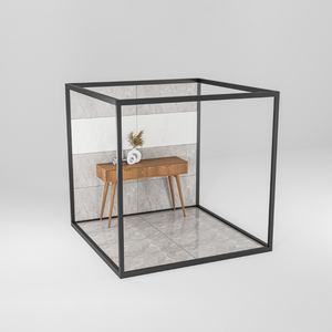 Commercial Tile Display Rack Stand Metal Mockup <b>Frame</b> for Marble Ceramic Tile Showroom Exhibition Fixture - Product Image 1