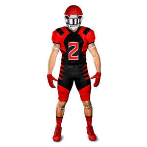 Maillots de football américain pour hommes SMART SHINE ENTERPRISES, séchage rapide, respirants, haute qualité, 100% polyester, uniforme personnalisé - Product Image 2