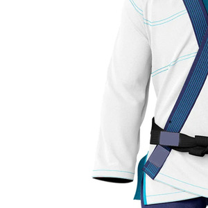 Traje de Práctica de Artes Marciales de Algodón para Jiu Jitsu, Cómodo Kimono de Jiu Jitsu, Uniforme con Costuras Resistentes y Personalizable en la Parte Delantera - Product Image 3