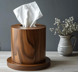 Superior quality Solid mango Wood Tissue Box for Household Hotel Dining Table Desktop <b>Living</b> Room & Office - Product Image 6