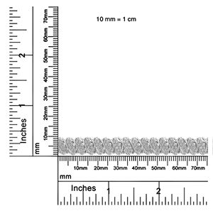 Bracciale Tennis a Grappolo Multiriga in Argento Sterling 925 con Diamanti da 3.0 Cttw, Maglie a Onda Inclinata 7-0.25', Colore I-J, Purezza I2-I3 - Product Image 6