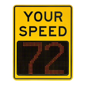 Reflective LED <b>Driver</b> Speed Indicator <b>Sign</b> for Smart Traffic Monitoring - Product Image 2