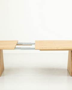 Juego de Mesa de Comedor Ovalada de Madera de Teca con Sillas Tapizadas, Estilo Escandinavo, Muebles para Restaurante, Cafetería, Villa - Product Image 5