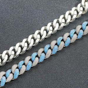 Premium Quality 925 Silver Moissanite Diamond Miami Cuban Bracelet <b>for</b> <b>Men</b> Hip Hop Jewelry Available <b>for</b> Affordable Price - Product Image 6