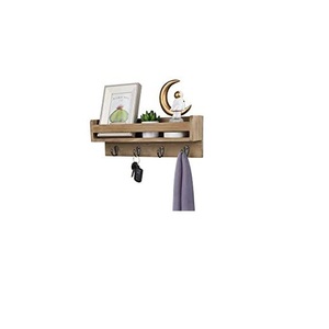 Porte-clés en bois haut de gamme pour l'entrée : Accessoire de rangement pratique pour l'affichage des clés et l'organisation résidentielle - Product Image 1