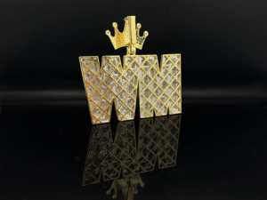 สร้อยคอจี้เพชรสเตนเลสสตีลแบบสั่งทำพิเศษ สไตล์ฮิปฮอป สำหรับทั้งชายและหญิง - Product Image 4