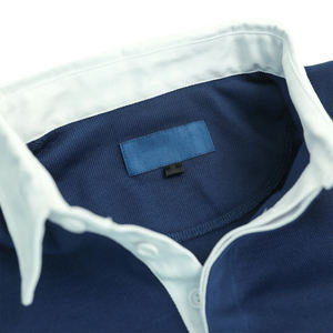 Maillot de rugby respirant à manches longues pour homme, uni, personnalisable, antibactérien et à séchage rapide, idéal pour l'école et l'université - Product Image 4