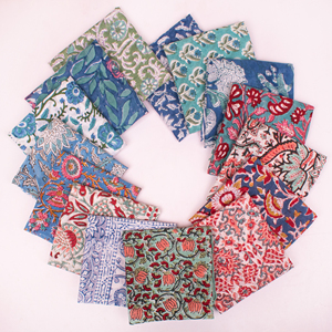 Premium Indian Block Printed Cotton Bandana Soft, Breathable Neck Hair & Headwear for Everyday <b>Style</b> - Product Image 3