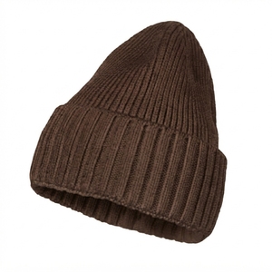 Gorros de Punto para Mujer, Gruesos, Holgados, de Invierno, con Diseño Ribeteado y Dibujado a Mano, para Playa y Viajes - Product Image 4