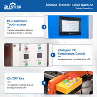 Machine de transfert de logo en silicone de haute qualité avec formation gratuite pour la production d'étiquettes en silicone en relief pour vêtements
