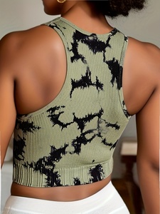 Wholesale Custom Private Label Women's Gym Tank Top Front Knitted Breathable Quick Dry Streetwear for Workout Sport Blank Gym - Product Image 2