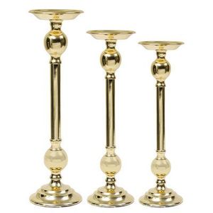 Porte-bougie décoratif de qualité supérieure, décoration de table, centre de table, porte-bougie luxueux couleur or - Product Image 5