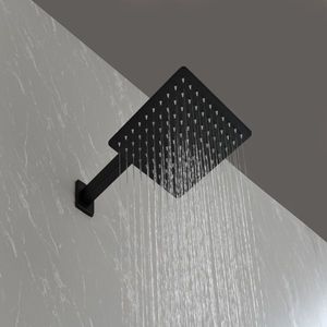 Sistema Doccia a Pioggia da 12 Pollici con Montaggio a Parete per Set di Accessori da Bagno - Product Image 6