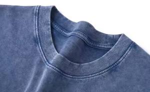 เสื้อยืดลำลองผ้าคอตตอนผสมทรงโอเวอร์ไซส์ ระบายอากาศได้ดี สำหรับผู้ชาย เนื้อผ้านุ่ม สวมใส่สบาย สไตล์สตรีทแฟชั่น - Product Image 5