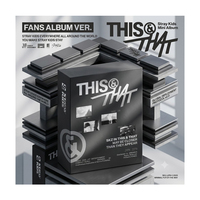 Stray Kids-THIS & That (VERSIÓN PARA FÃS) Pop coreano de plástico y papel para todas las edades