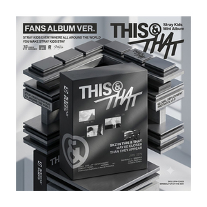 Stray Kids-THIS & That (เวอร์ชั่นอัลบั้มสำหรับแฟนคลับ) ป๊อปเกาหลีสำหรับทุกวัย - Product Image 1