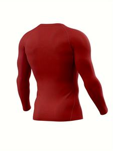 Camisetas de Compresión Deportivas, Elegantes, para Entrenamiento, con Sublimación Personalizada, Spandex, Poliéster - Product Image 5