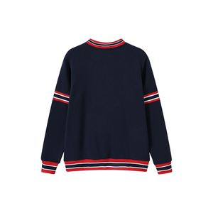 เสื้อสเวตเชิ้ตโลโก้ตัวอักษรกรีกสีน้ำเงินมหาวิทยาลัยฮาวเวิร์ดแบบกำหนดเอง ขายส่งเสื้อผ้าสำหรับกลุ่มในมหาวิทยาลัยและผู้ซื้อ - Product Image 2