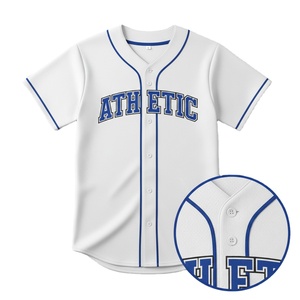 Maillot de baseball pour hommes, tissu doux respirant de haute qualité, ajustement confortable, idéal pour l'entraînement en équipe, les jeux sportifs, les activités de plein air, décontracté - Product Image 4