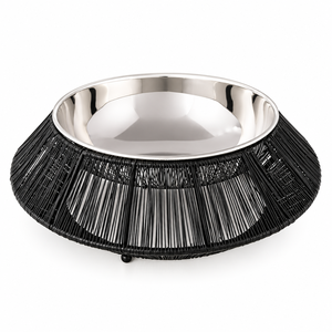 Support à chocolat tendance en fil métallique doré avec bol en métal pour restaurants, hôtels et mariages – Tailles et couleurs personnalisées disponibles ici - Product Image 4