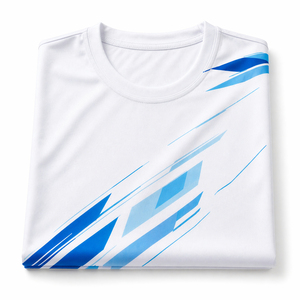 T-shirt pour homme en polyester respirant et écologique de haute qualité, à manches courtes, personnalisable par sublimation - Product Image 6