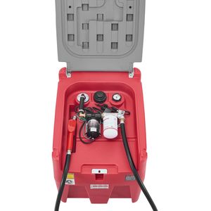 Portable 58 Gallon Diesel & <b>Gasoline</b> Tank with 10 GPM Flow Rate 12V Electric Transfer Pump 13.1ft Hose Fuel Pump & Parts - Product Image 3