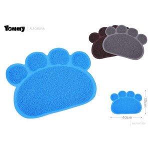 Yommy <b>Dog</b> Rectangle <b>Rug</b> 40x30cm Durable Non-Woven Fabric Paw Print Design Pet Mat - Product Image 4