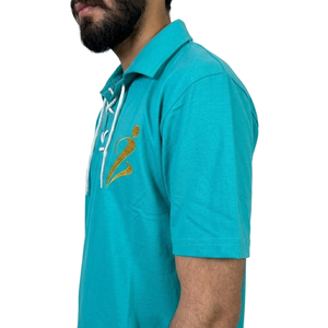Chemises pour hommes en coton 100% avec logo OEM, grandes tailles, couleur unie, manches courtes, motif été, polos pour hommes - Product Image 3