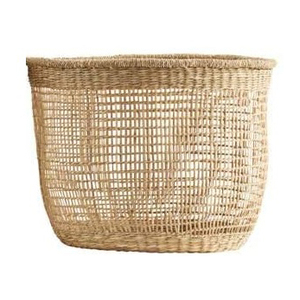 Vietrustic Ninh Binh Factory Direct Eco-Friendly Rustic Seagrass <b>Basket</b> Handmade Home Organizer Collapsible <b>Foldable</b> Storage - Product Image 2