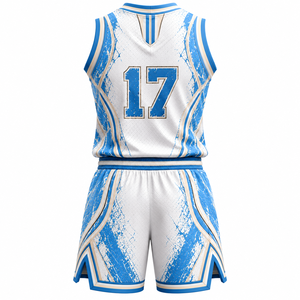Ensemble d'uniformes de basket rétro vintage personnalisés, style rétro, maillot et short pour hommes et équipes de basket jeunes. - Product Image 2