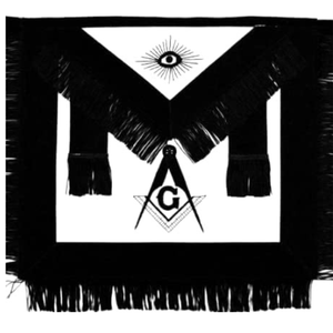 Embroidered <b>Masonic</b> Apron Regalia Badges Fringe Fabric Pendant Custom Badge for Garment Promotion - Product Image 1