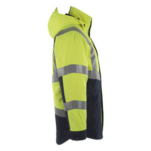 Vêtements de travail réfléchissants haute visibilité pour l'hiver, imperméables, pour la construction industrielle, veste de travail pour travailleurs lourds - Product Image 6